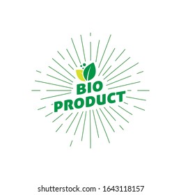 Agriculture lettering, Sunburst Template for banner, annual report, prints,flyer, booklet, web