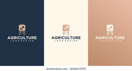 Agriculture Logo Abstract Concept Unique