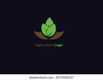 Agriculture Logo blends traditional farming elements with technology-inspired motifs like circuit patterns, gears or digital grids. These logos symbolize the evolution of agriculture into the digital.