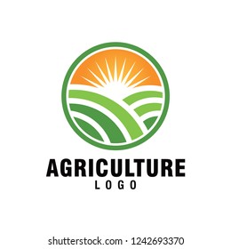 Agriculture Logo Concept Stock Vector (Royalty Free) 1242693370 ...