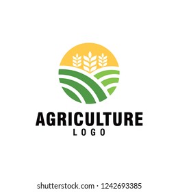 agriculture logo concept