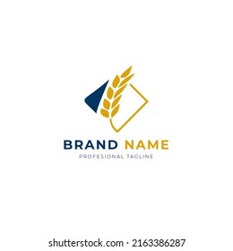 Agriculture Logo Concept Vector Design