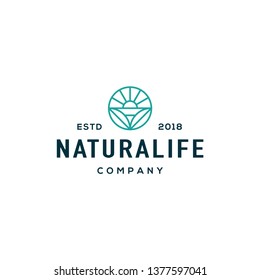 Agriculture logo design concept. Farm Logo design concept.