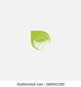 agriculture logo design and creative sign
