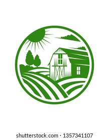agriculture logo design , farm logo