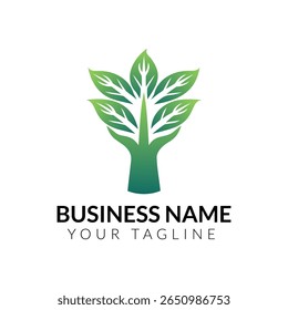 agriculture logo design leaf logo