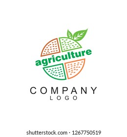 agriculture logo design vector