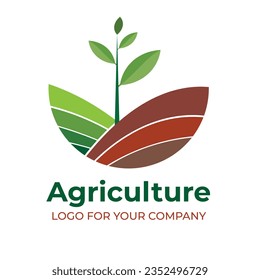 Agriculture logo design vector design