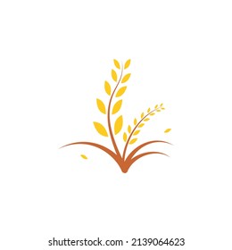 Agriculture logo design, Vector graphics for food, bakery
