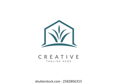 Agriculture logo design vector illustration.