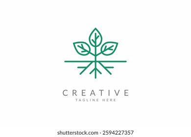 Agriculture logo design vector template.