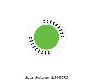 Logo-Symbol für die Landwirtschaft Elegant