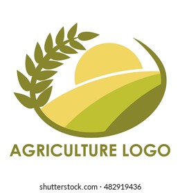 Agriculture Logo Farm Logo Stock Vector (Royalty Free) 482919436 ...