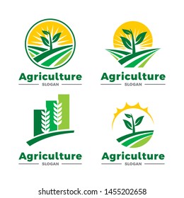Agriculture Logo, Farms Logo, Nature Logo