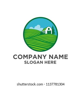 Agriculture Logo,  Landscape logo design inspiration