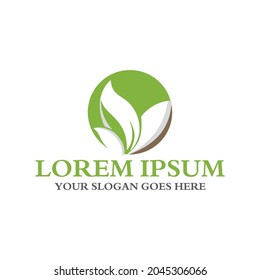 agriculture logo , nature logo vector