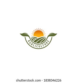 agriculture logo on white background