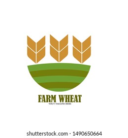 Agriculture Logo Template Design Vector
