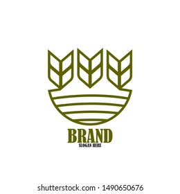 Agriculture Logo Template Design Vector
