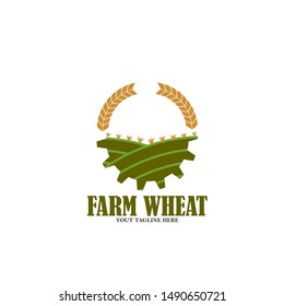 Agriculture Logo Template Design Vector
