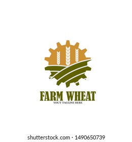 Agriculture Logo Template Design Vector
