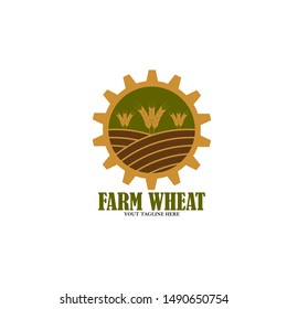 Agriculture Logo Template Design Vector
