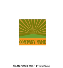 Agriculture Logo Template Design Vector
