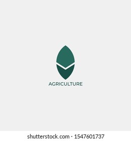 Agriculture Logo Template Design Vector, Emblem, Design Concept, Creative Symbol, Icon.