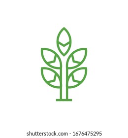 Agriculture Logo Template Design Vector, Emblem, Design Concept, Creative Symbol, Icon.
