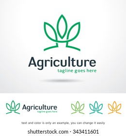 Agriculture Logo Template Design Vector