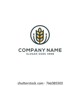 Agriculture Logo Template Design Vector