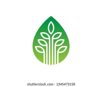 Agriculture Logo Template, Icon, Symbol - Vector