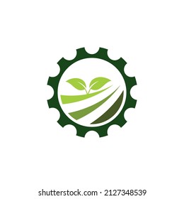 Agriculture logo template suitable for businesses and product names. This stylish logo design could be used for different purposes for a company, product, service or for all your ideas.