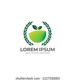 Agriculture logo template suitable for businesses and product names. This stylish logo design could be used for different purposes for a company, product, service or for all your ideas.