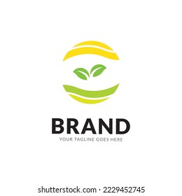 agriculture logo template vector template.