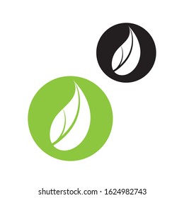 Agriculture Logo Tree leaf vector logo design, eco-friendly concept