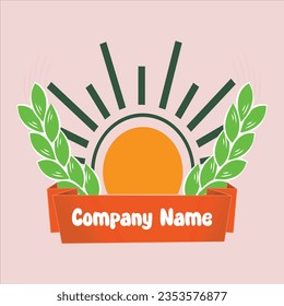 Agriculture Logo. Vector logo design for agriculture farming, wheat farm, farm field, natural harvest, farmer association and more.
