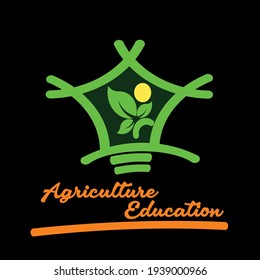 agriculture logo is very suitable for companies engaged in agriculture business or university that need an agriculture because the logo depicts agriculture education