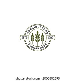 Agrarlogo auf weißem Hintergrund