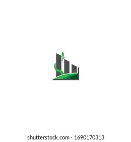 Agriculture Logo.Tree leaf vector logo design, eco-friendly concept