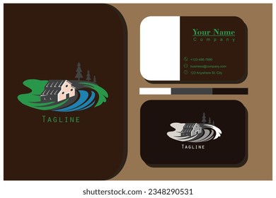 Agriculture and plantation vector logo