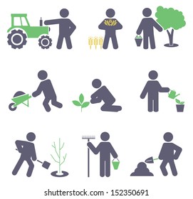 Agriculture. Set icons for your design