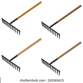 Agriculture Tool - Garden Rake - Illustration