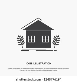 agriculture, urban, ecology, environment, farming Icon. glyph vector gray symbol for UI and UX, website or mobile application