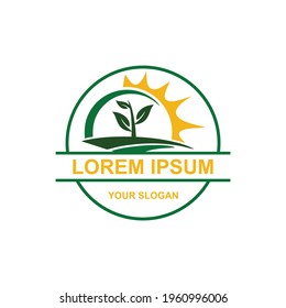 agriculture vector , farm logo vector