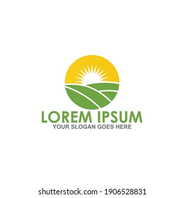 agriculture vector , farming logo vector