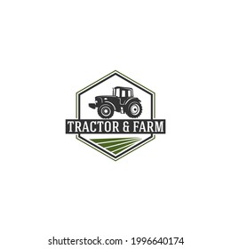 agriculture vector , farming logo vector in white background