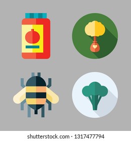 agriculture vector icon set