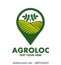 agriculture vector logo template illustration.This logo suitable for business