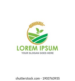 agriculture vector , nature logo vector